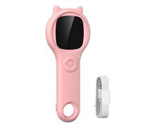 Frfik Microscopio para niños con pantalla de 5 cm 500x | Microscopio portátil para niños - con lente de aumento ergonómica educativa para experimentos biológicos al aire libre para preescolares