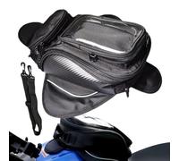 Frfik Motorcycle Tank Bag, Motorbike Tank Bag | Water Resistant Motorcycle Tank Top Pouch | Motorcycle Cycling Accessory, Motorbike Riding Bag with Super Strong Magnetic for Cycling