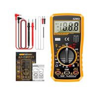 Frfik Multímetro Digital Tester - Detector para Automoción de Alta Precisión de 1999 Cuentas | Multímetro de rango automático | para Uso Eléctrico Doméstico,