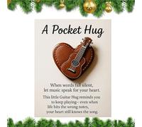 Frfik Music Hug - 2,36 pulgadas Harz Figur | Handgefertigter Musikliebhaber Gruß - Einzigartiges Andenken Geschenk Für Musiker Und Sammler Ideal Für Geburtstage, Weihnachten, Konzerte Und Wettbewerbe