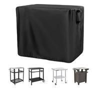 Frfik para mesa de patio al aire libre, protector de escritorio de altura de barra, resistente a los rayos UV, rectangular, para barbacoa, , jardín, patio, , camping, césped, patio