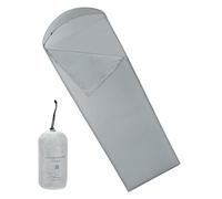 Frfik Saco de dormir ligero para adultos al aire libre, forro de saco de dormir portátil para acampar al aire libre, senderismo, albergue, festivales, asistentes, escalada, viajes, viajes por