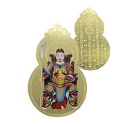 Frfik Tarjeta Tai Sui del año del caballo, tarjeta de Tai Sui con dije de buena suerte, símbolo de prosperidad para mesa, dormitorio, mesita de noche, estantería de viaje