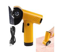 Frfik Tijeras Eléctricas Inalámbricas - Con Luz LED Potentes Herramientas Portátiles Inalámbricas Recargables - Cortadora de Cajas Eléctrica | para Cortar Tela Papel Alfombra Cuero Tela Cable Alambre