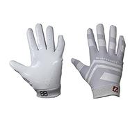 FRG-03 Blanco (L) Guantes de Fútbol Americano Pro Receptor, RE,DB,RB