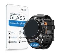 Frgnie Protector de pantalla compatible con LIGE Reloj Inteligente ST19, 9H Protector de pantalla de vidrio templado compatible con ESFOE Smartwatch 1,43"