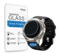 Frgnie Protector de pantalla compatible con reloj inteligente KOSPET Tank T3 (3 unidades) HD Antiarañazos, dureza 9H Protector de pantalla de vidrio templado