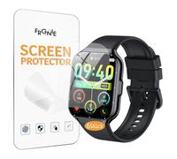 Frgnie Protector de pantalla compatible con reloj inteligente Motast, Jugeman P99 de 1,96 pulgadas (6 unidades) flexible TPU compatible con HOIFA P98 Smartwatch 1.96, funda protectora de pantalla sin