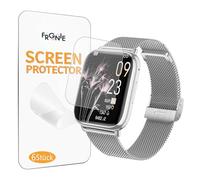 Frgnie Protector de pantalla compatible con reloj inteligente SLOKSFil G91 de 1,83 pulgadas (6 unidades) flexible de TPU sin burbujas, compatible con Loekneue, RifePhi G51 G93 Smartwatch Protector de