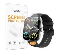 Frgnie Protector de pantalla compatible con reloj inteligente Zakotu de 1,96 pulgadas (6 unidades) HD flexible TPU compatible con reloj inteligente Jugeman, Coucur Y66, funda protectora de pantalla