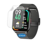 Frgnie Protector de pantalla compatible con reloj inteligente ZOSKVEE P95 de 2 pulgadas (6 unidades) HD TPU Protector de pantalla compatible con reloj de fitness Popglory 2.01"