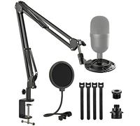 Frgyee Razer Seiren Mini Soporte, Brazo de Micrófono con Protección Pop, Soporte de Amortiguador y Abrazadera Robusta Mejorada para Razer Seiren Mini Micrófono de Transmisión USB