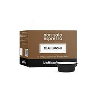 FRHOME - 80 Cápsulas compatibles A modo mio - Té al limòn - Il Caffè italiano