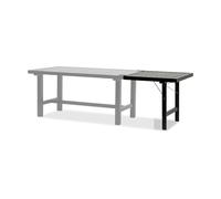 Fri Form Extensión de mesa con patas 64 Negro. H: 66 cm