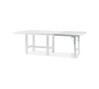 Fri Form Extensión de mesa con patas 68 Blanco. H: 72 cm