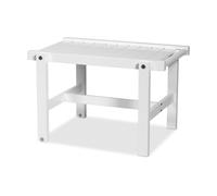 Fri Form Mesa auxiliar con ruedas 49 Blanco. 50×46 cm