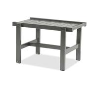 Fri Form Mesa auxiliar con ruedas 49 Gris. 50×46 cm