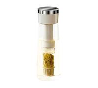 fría | Contenedor de infusión fría de 750 ml, jarra de café helado, olla de agua portátil para uso diario, familia, patio, picnic al aire libre, mujeres, hombres, cafetería, hogar, cocina