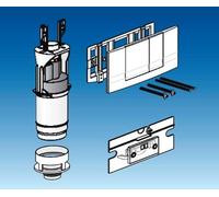 Friatec 330801 F 102 - Juego para modernizar el inodoro (incluye placa del actuador), color blanco