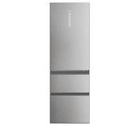Frigorífico Combi HAIER HTW 3618ENMG E (No Frost - 185 cm - 360 L - Inox)