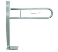 Fricosmos CubetasGastronorm Barra de Apoyo abatible INOX Anclaje a Suelo 800 mm. Dimensiones: 970x800 mm. - 481670