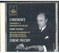 Fricsay - 34Symphonie N°5 en Mi Min 34Concerto pour Violon en Ré Maj34 Tchaïkovsky