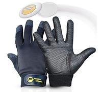 Friction Gloves Friction Ultimate Frisbee Guantes - # 1 World's Ultimate Glove. Mejorar las tiernas y las capturas (adulto mediano)
