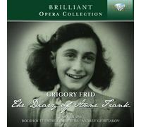 FRID: The Diary of Anne Frank (Brilliant Opera Collection) [CD de audio] Eva Ben-Tsvi, A Bolshoi Theatre Orchestra, Frid and A.