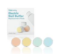 Frida Baby Almohadillas de repuesto para pulidor eléctrico de uñas, seguro y fácil de arreglar, recortar y limar uñas para recién nacidos, niños pequeños o niños, 4 almohadillas pulidoras