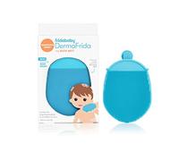 Frida Baby DermaFrida - Manopla de baño | Cepillo de baño corporal de secado rápido para niños, silicona, reemplazo para paño de baño para niños | Se adapta tanto a padres como a niños para el