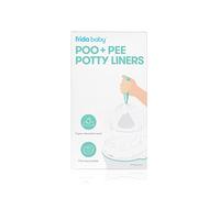 Frida Baby Poo + Pee Potty Liners | A prueba de fugas, superabsorbentes, bolsas para orinal | Se adapta a la mayoría de sillas para orinal para una fácil limpieza