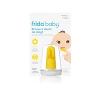 Frida Baby primer cepillo de dientes de dedo para bebé con estuche de almacenamiento a partir de 3 meses, 1 unidad
