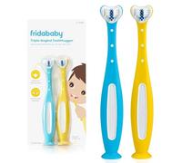 Frida Baby Triple-Angle Toothhugger - Juego de 2 cepillos de dientes de entrenamiento para niños pequeños