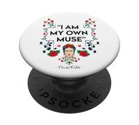 Frida Kahlo Art I Am my Own Muse Cita Feminismo PAPL1674 PopSockets PopGrip Adhesivo
