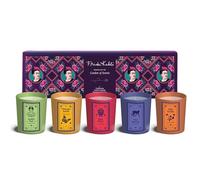 Frida Kahlo Juego de velas perfumadas de regalo | 5 x 45 g velas perfumadas en tarro | Garden of Scents | Velas perfumadas de cera de soja | Regalos para San Valentín