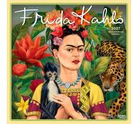 Frida Kahlo Official 2027 12 X 24 Inch (Hanging) Monthly Square Wall Calendar Plastic-Free
