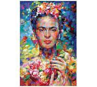 Frida Kahlo Póster de lienzo Arte de la pared Decoración Frida Kahlo Impresión de arte Pinturas Frida Autorretrato Pintura al óleo para sala de estar Dormitorio Decoración sin marco,60×90cm