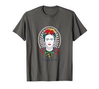 Frida Kahlo Retrato Arte Gráfico Surrealismo PAPL1687 Camiseta