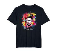Frida Kahlo - Variedad de artículos Camiseta, Hombre Tallas Grandes, Negro, 5X Alto