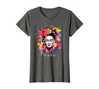 Frida Kahlo - Variedad de artículos Camiseta, Mujer, Asfalto, L