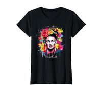 Frida Kahlo - Variedad de artículos Camiseta, Mujer, Negro, S