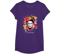 Frida Kahlo - Variedad de artículos Camiseta, Niñas, Morado, M