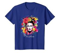 Frida Kahlo - Variedad de artículos Camiseta, Niños, Azul Real, 2 años