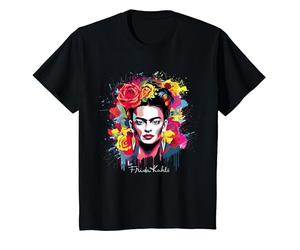 Frida Kahlo - Variedad de artículos Camiseta, Niños, Negro, 2 años