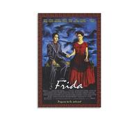 Frida KahloArt - Pintura decorativa impermeable y resistente a las manchas, sala de estar, estudio, cafetería, pintura de pared, instalación gratuita, fácil de limpiar, opción de regalo preferida
