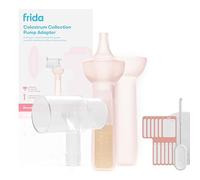 Frida Mom Adaptador de bomba de calostro, se puede conectar al extractor de leche manual Frida para recoger el calostro, incluye adaptador, 2 colectores de calostro, 6 etiquetas, cepillo de limpieza y
