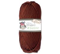Frida's 1226 - Ovillo de lana de algodón egipcio para tejer, 50 g, 43 colores (1226)