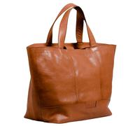 Frida's Wollhaus Muud Hiba - Mini bolso de piel para tejer y ganchillo, hecho a mano, 2 colores (whisky)