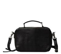 Frida's Wollhaus Muud Lilly - Bolso bandolera de piel para utensilios de punto (2 colores), color negro