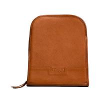 Frida's Wollhaus Muud Voss - Funda de piel para agujas de tejer, hecha a mano, 2 colores (whisky)